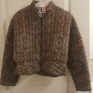 Quilted cute jacket freshly dry cleaned